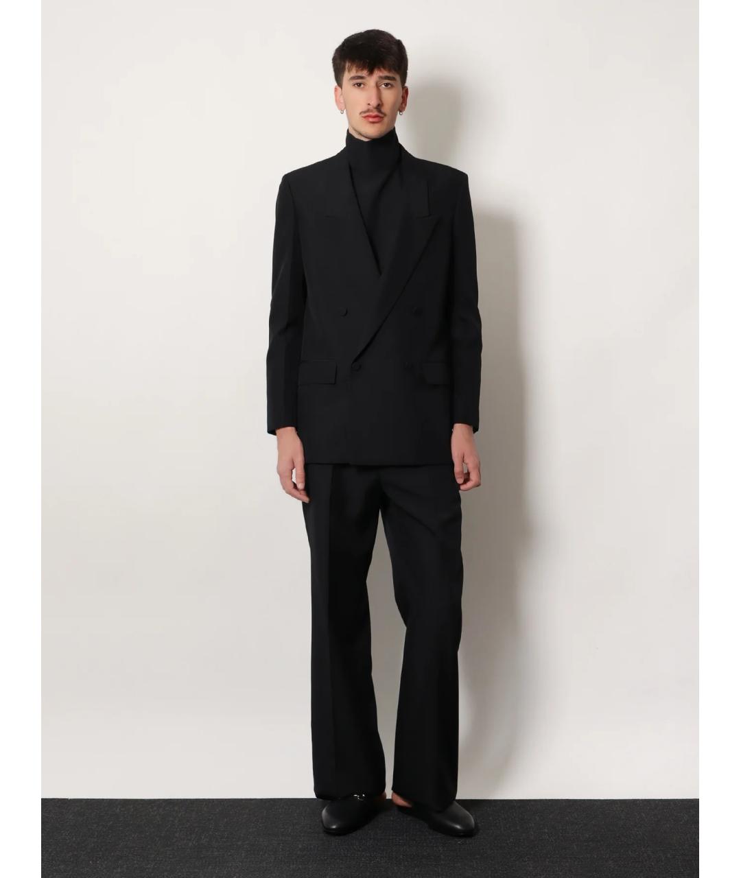 GUCCI Черный полиэстеровый пиджак, фото 3