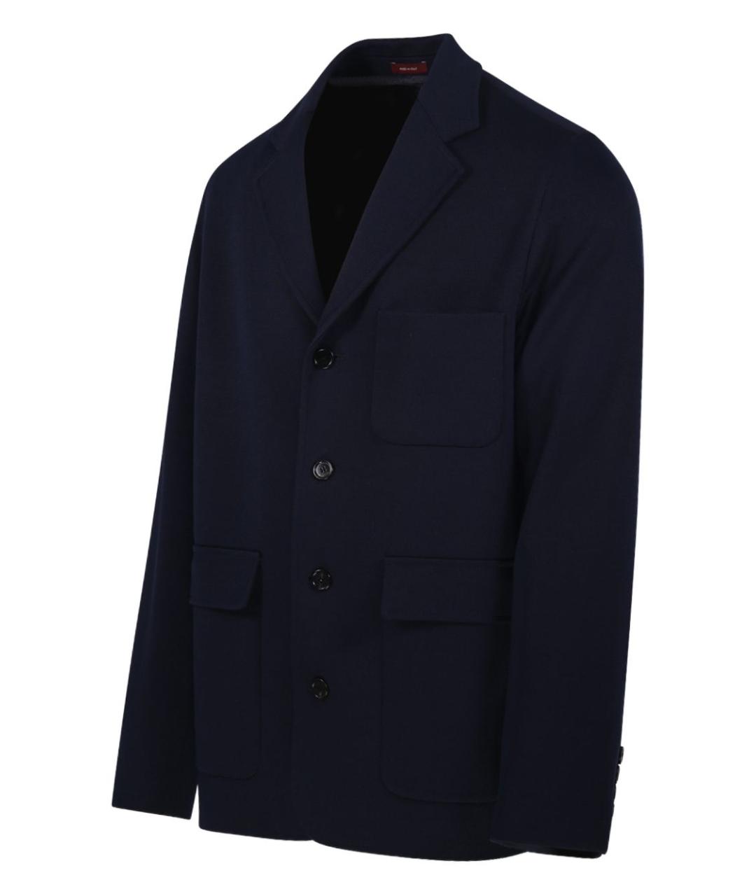 GUCCI Темно-синий хлопковый пиджак, фото 3