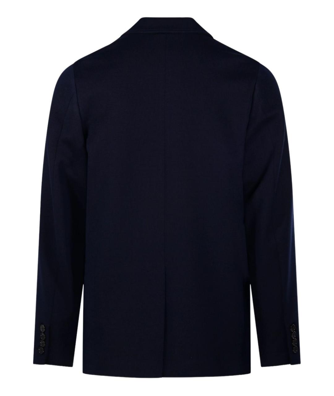 GUCCI Темно-синий хлопковый пиджак, фото 4