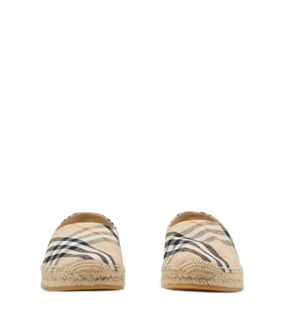 BURBERRY Бежевые эспадрильи, фото 5