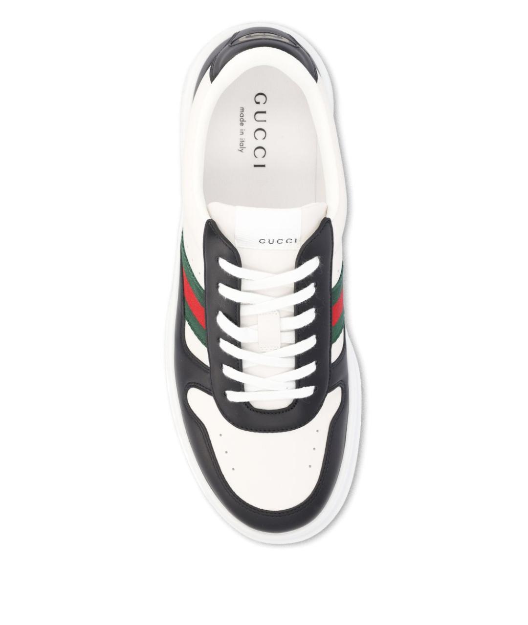 GUCCI Мульти кожаные низкие кроссовки / кеды, фото 3