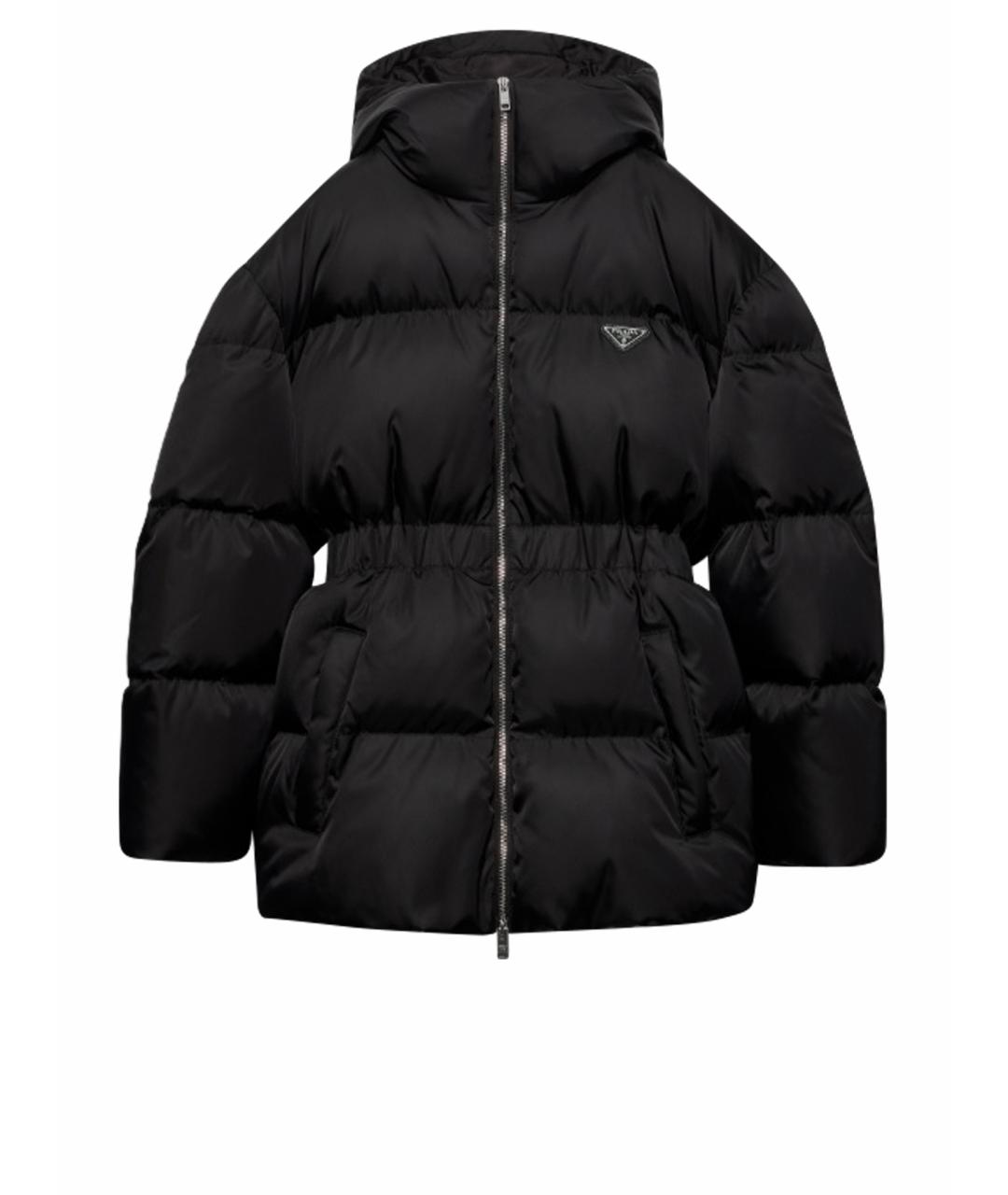 PRADA Черный пуховик, фото 1