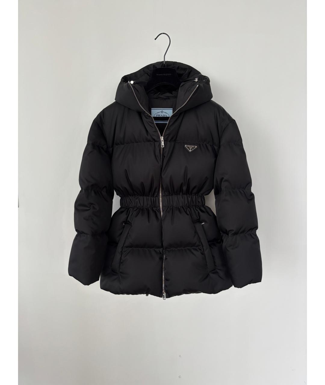 PRADA Черный пуховик, фото 2