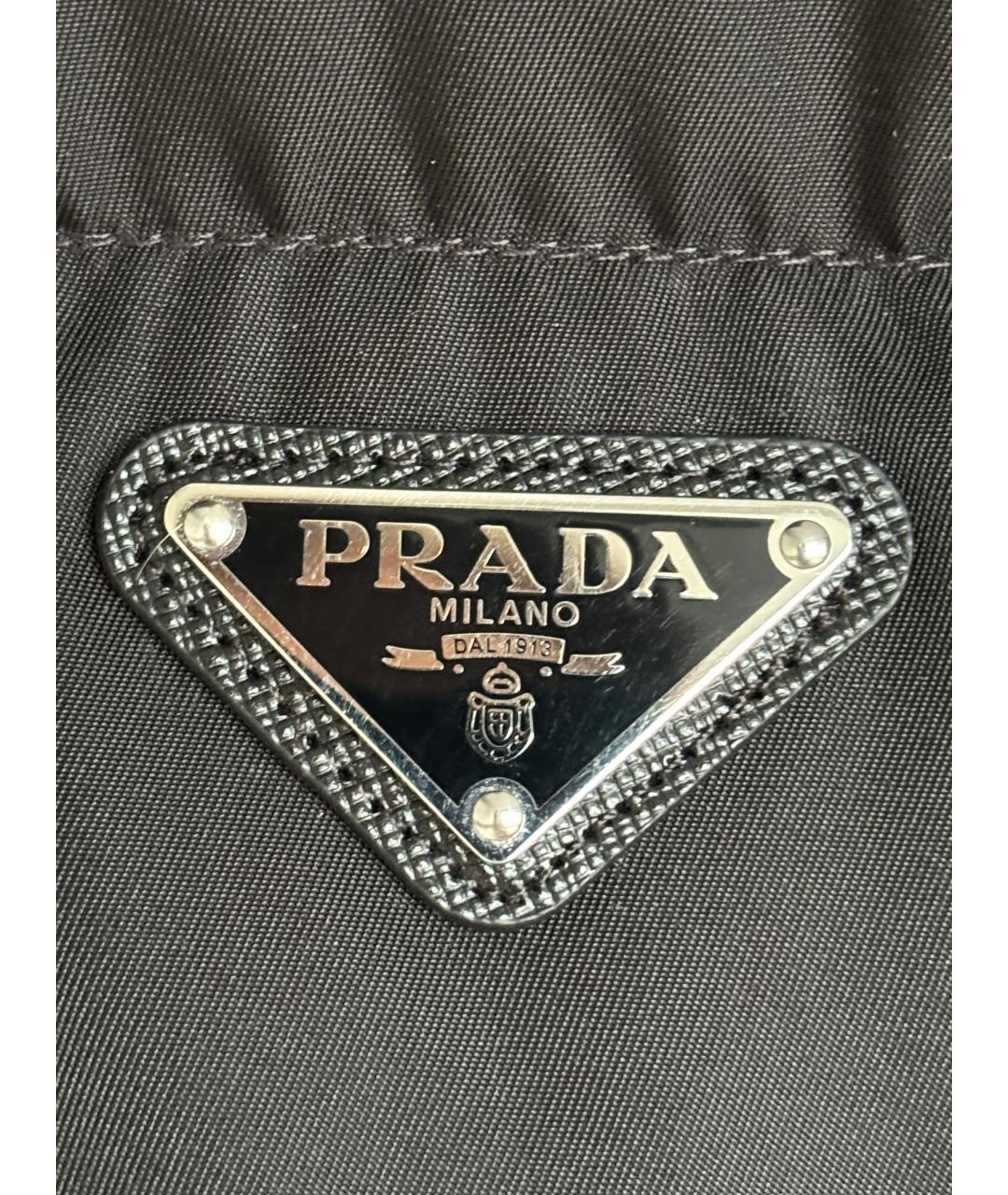 PRADA Черный пуховик, фото 4