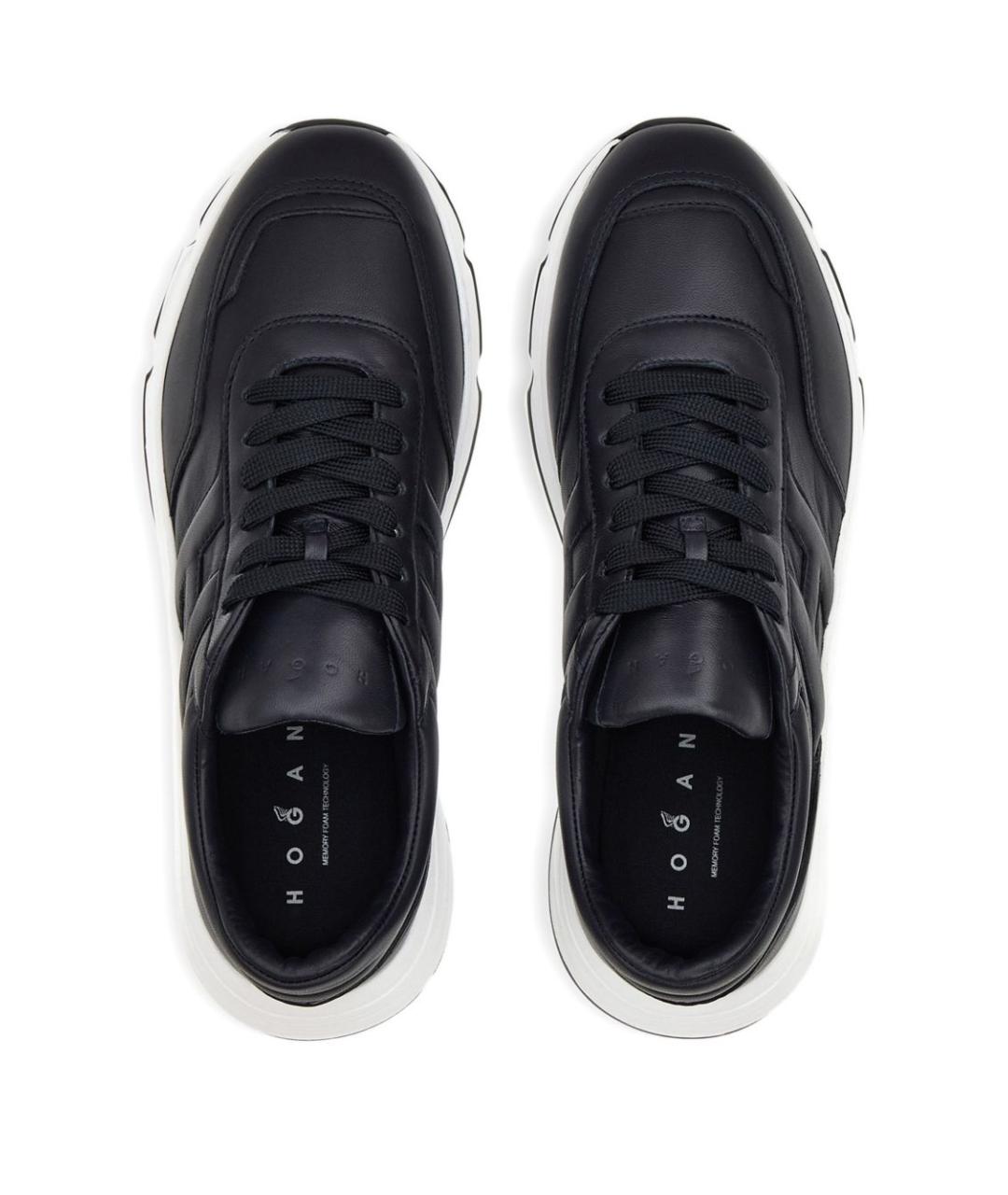 HOGAN Черные высокие кроссовки / кеды, фото 2