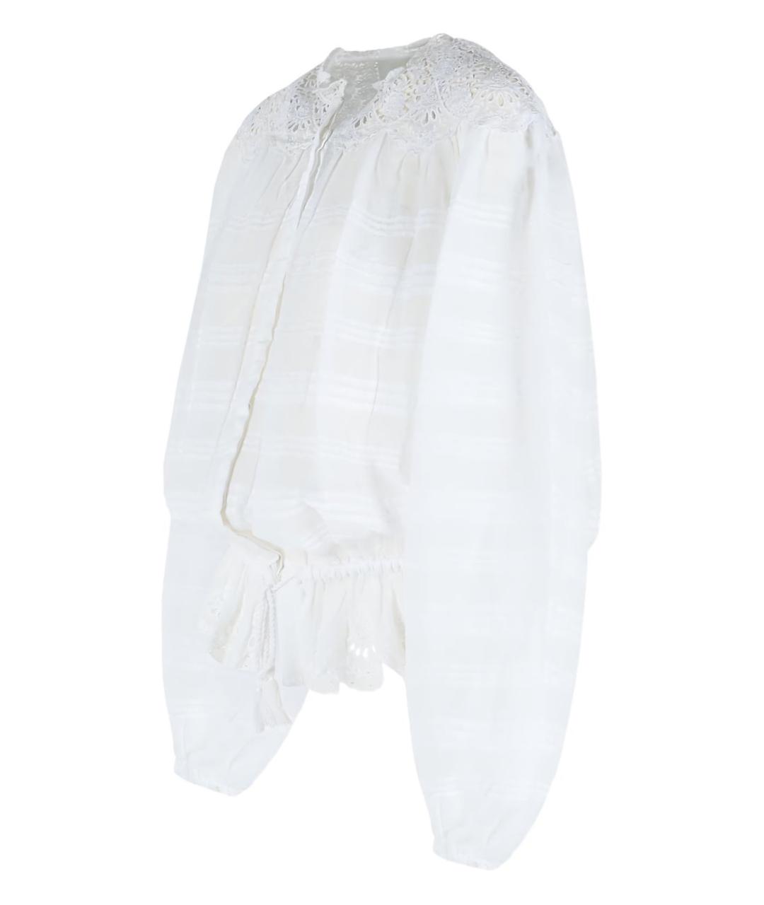 ISABEL MARANT Белая хлопковая блузы, фото 1