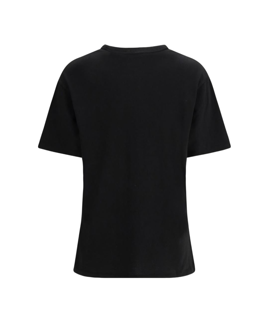 KENZO Черная хлопковая футболка, фото 4