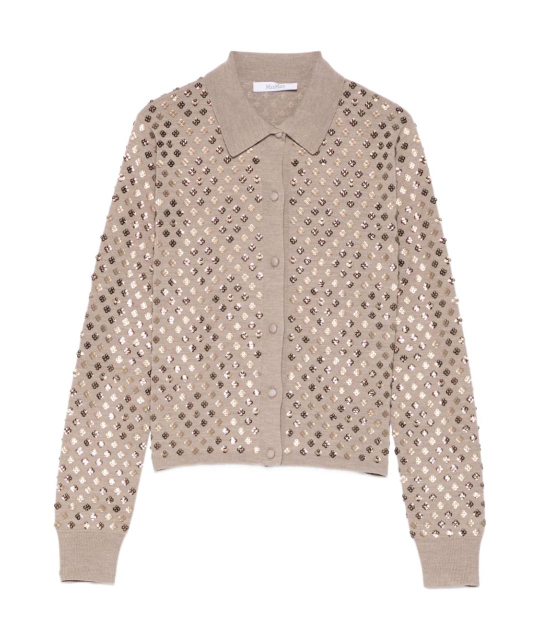 MAX MARA Шерстяной кардиган, фото 1