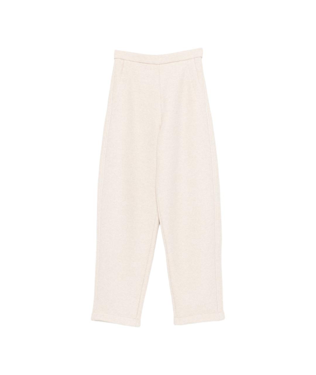 MAX MARA Хлопковые прямые брюки, фото 1