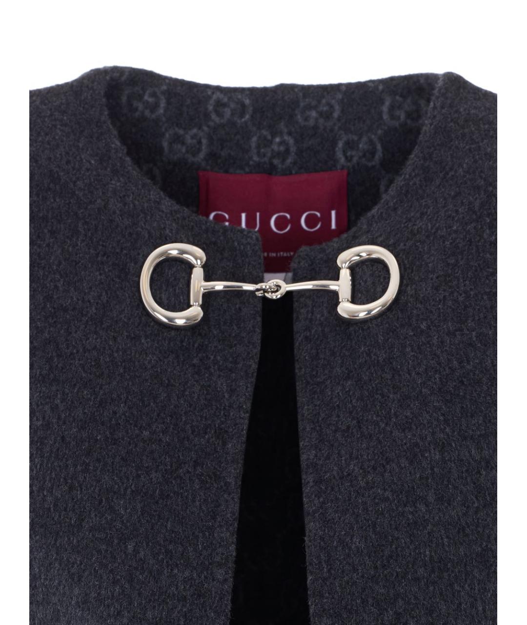 GUCCI Шерстяное пальто, фото 4