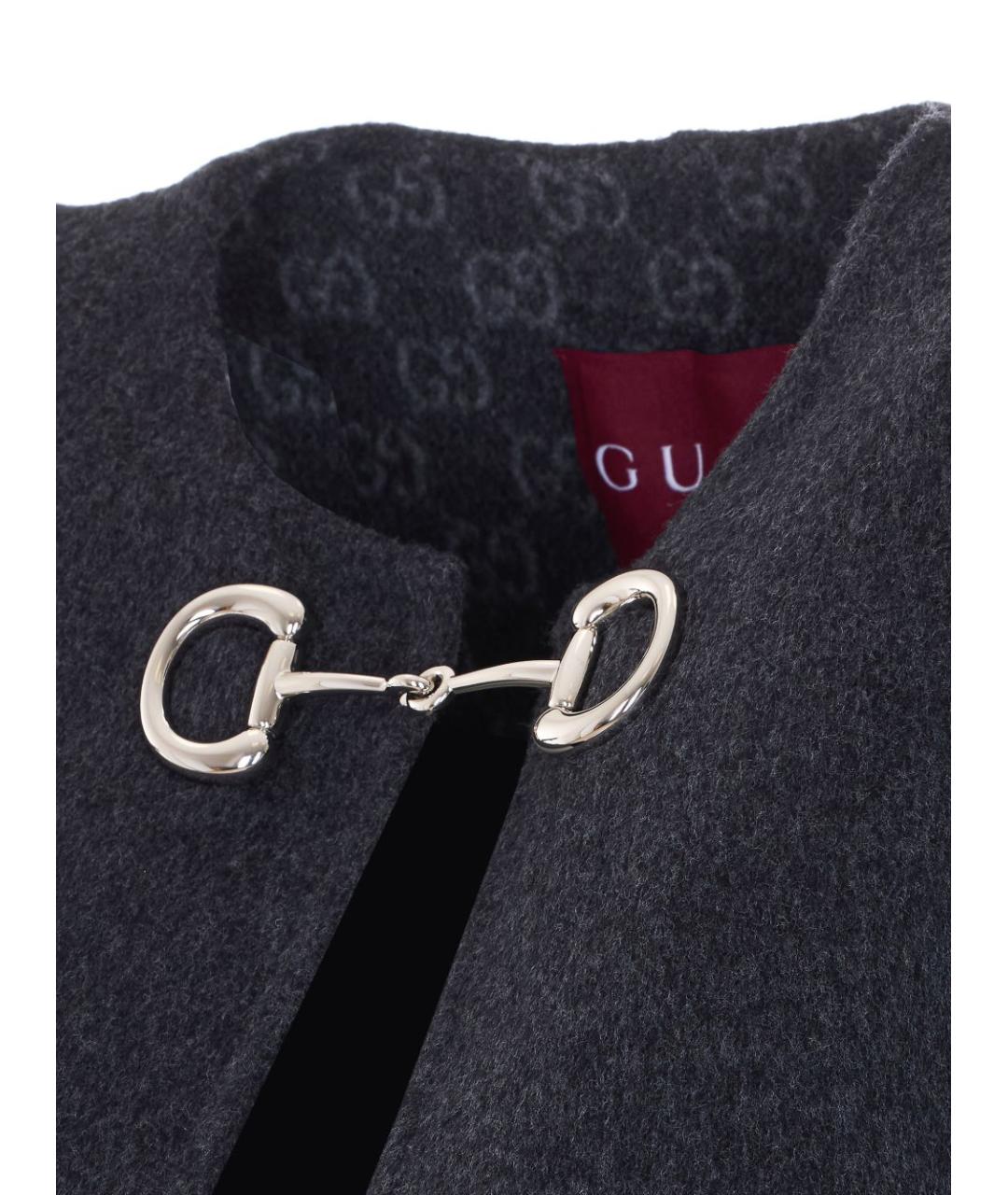 GUCCI Шерстяное пальто, фото 3