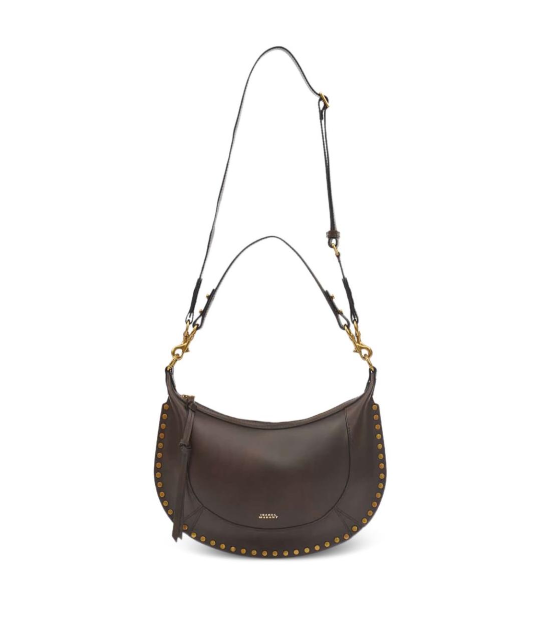 ISABEL MARANT Коричневая кожаная сумка через плечо, фото 2