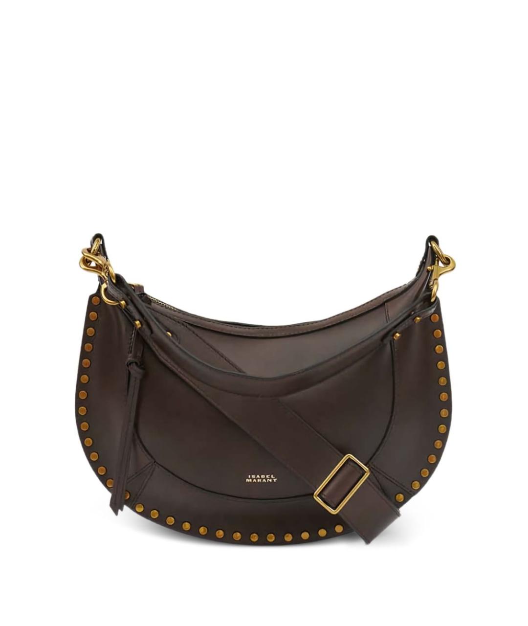 ISABEL MARANT Коричневая кожаная сумка через плечо, фото 1