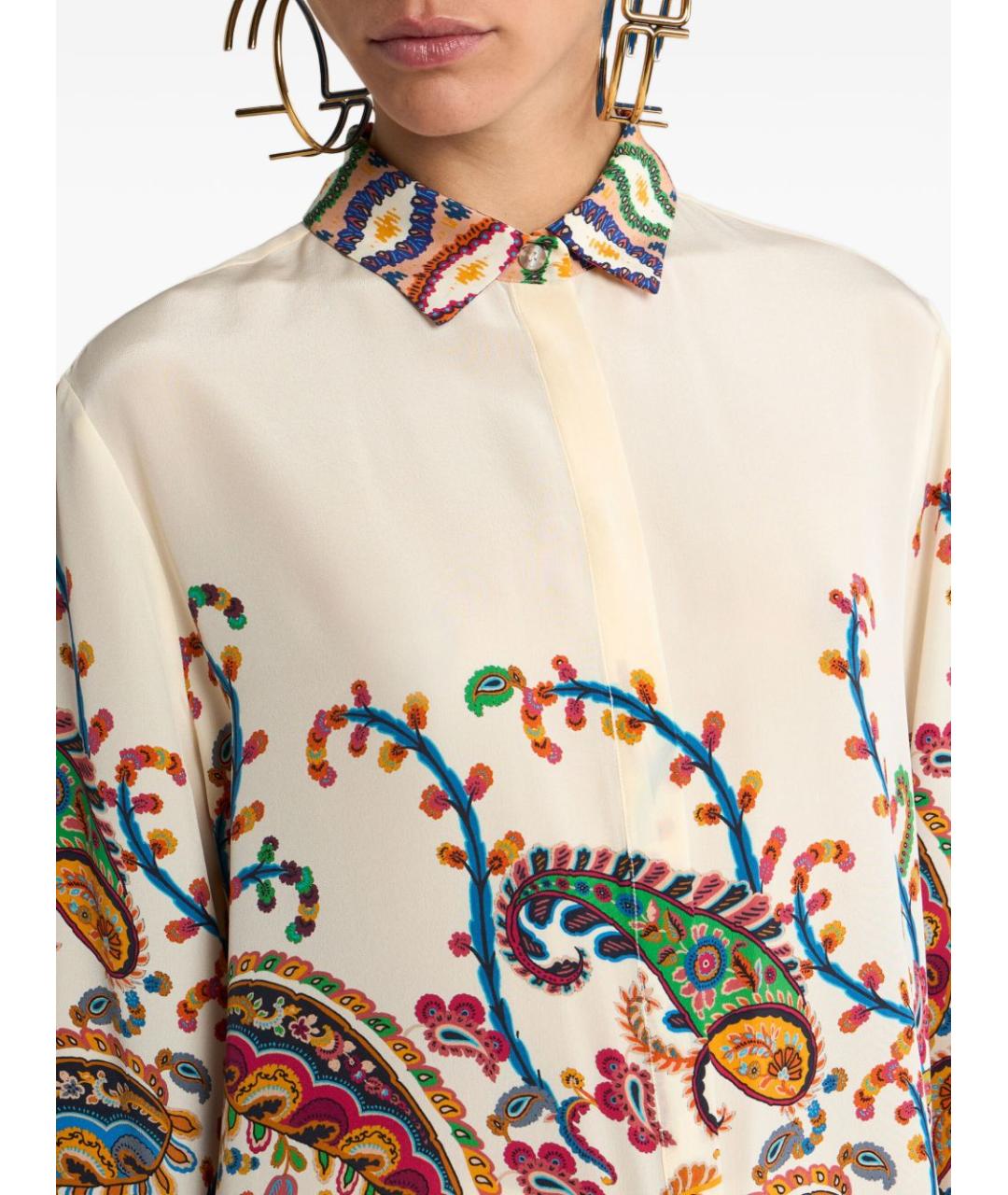 ETRO Мульти рубашка, фото 4