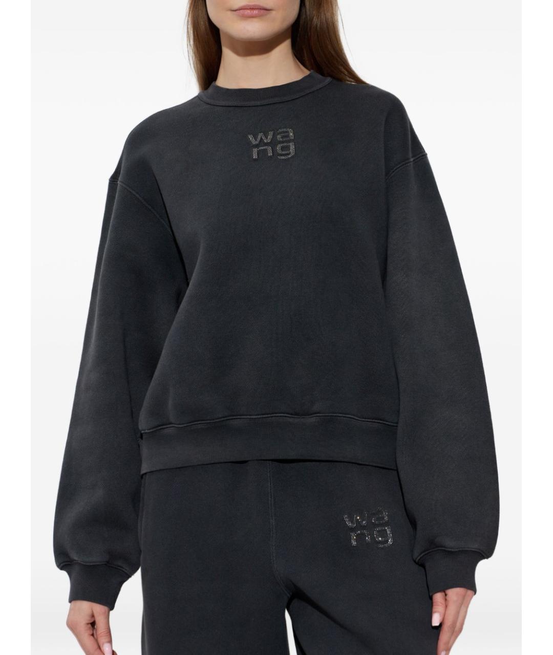 ALEXANDER WANG Хлопковый джемпер / свитер, фото 3