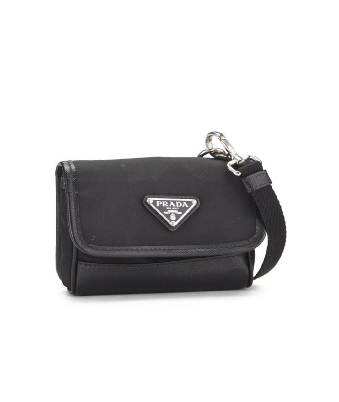 PRADA Черная барсетка, фото 2