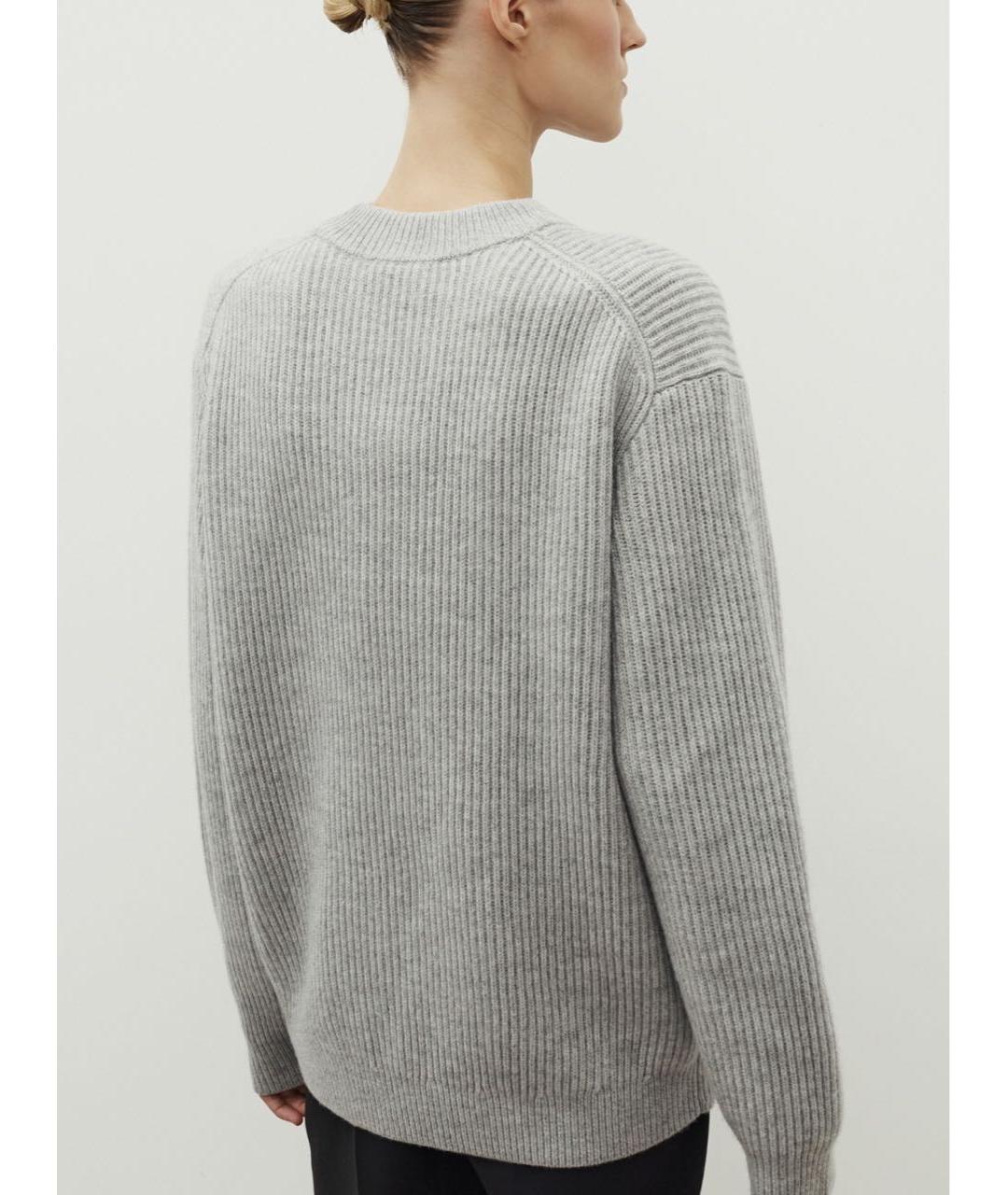 12 STOREEZ Серый шерстяной джемпер / свитер, фото 6
