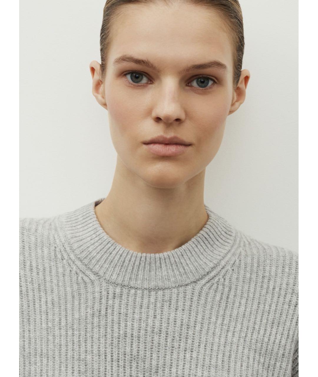 12 STOREEZ Серый шерстяной джемпер / свитер, фото 4