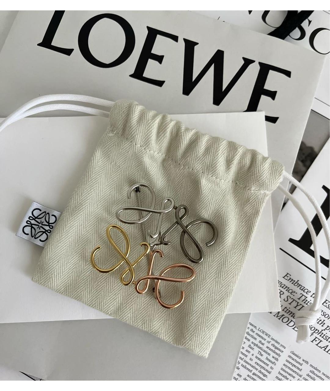 LOEWE Мульти латунная булавка / брошь, фото 2