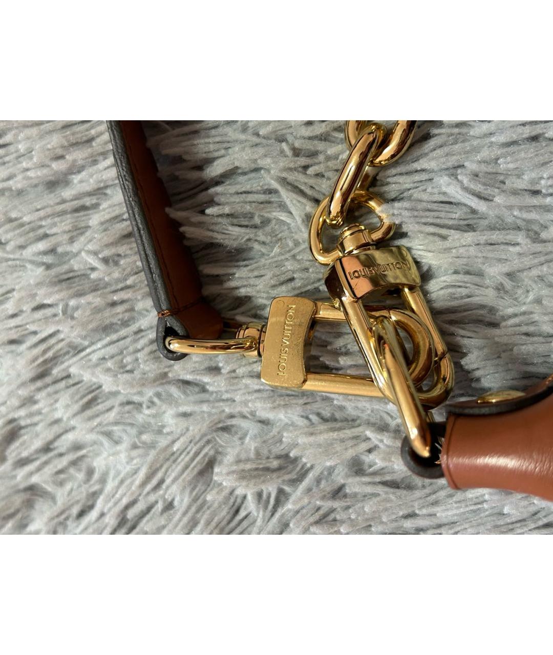 LOUIS VUITTON Коричневая сумка через плечо, фото 2