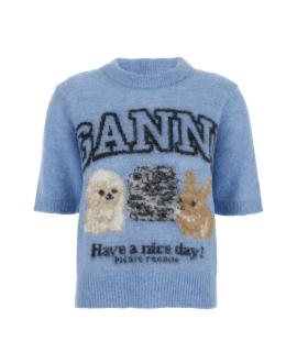 GANNI Футболка