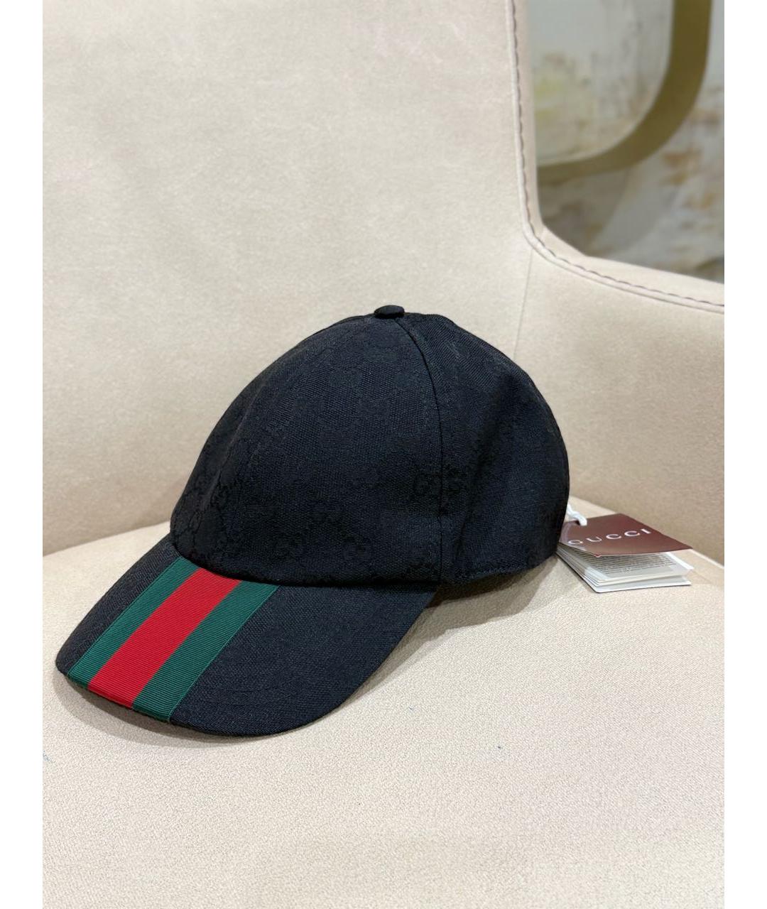 GUCCI Черная кепка/бейсболка, фото 5