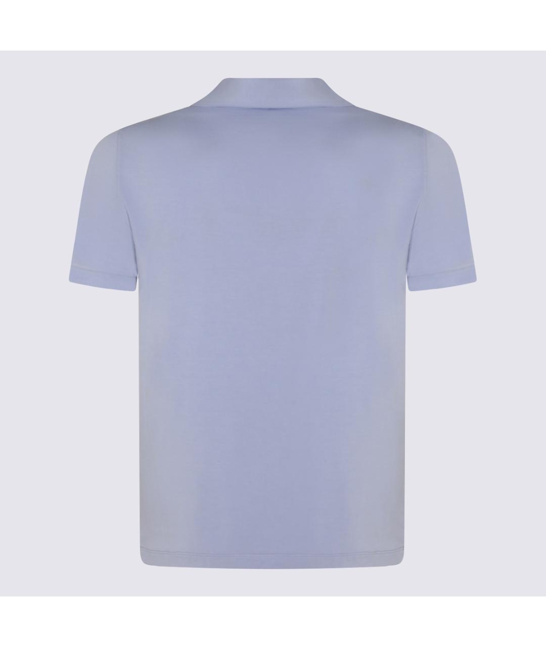 GIORGIO ARMANI Вискозное поло с коротким рукавом, фото 2