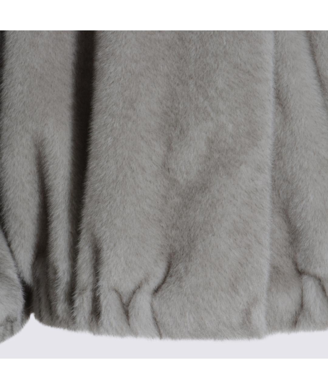 ANTONELLI FIRENZE Серая шуба, фото 3