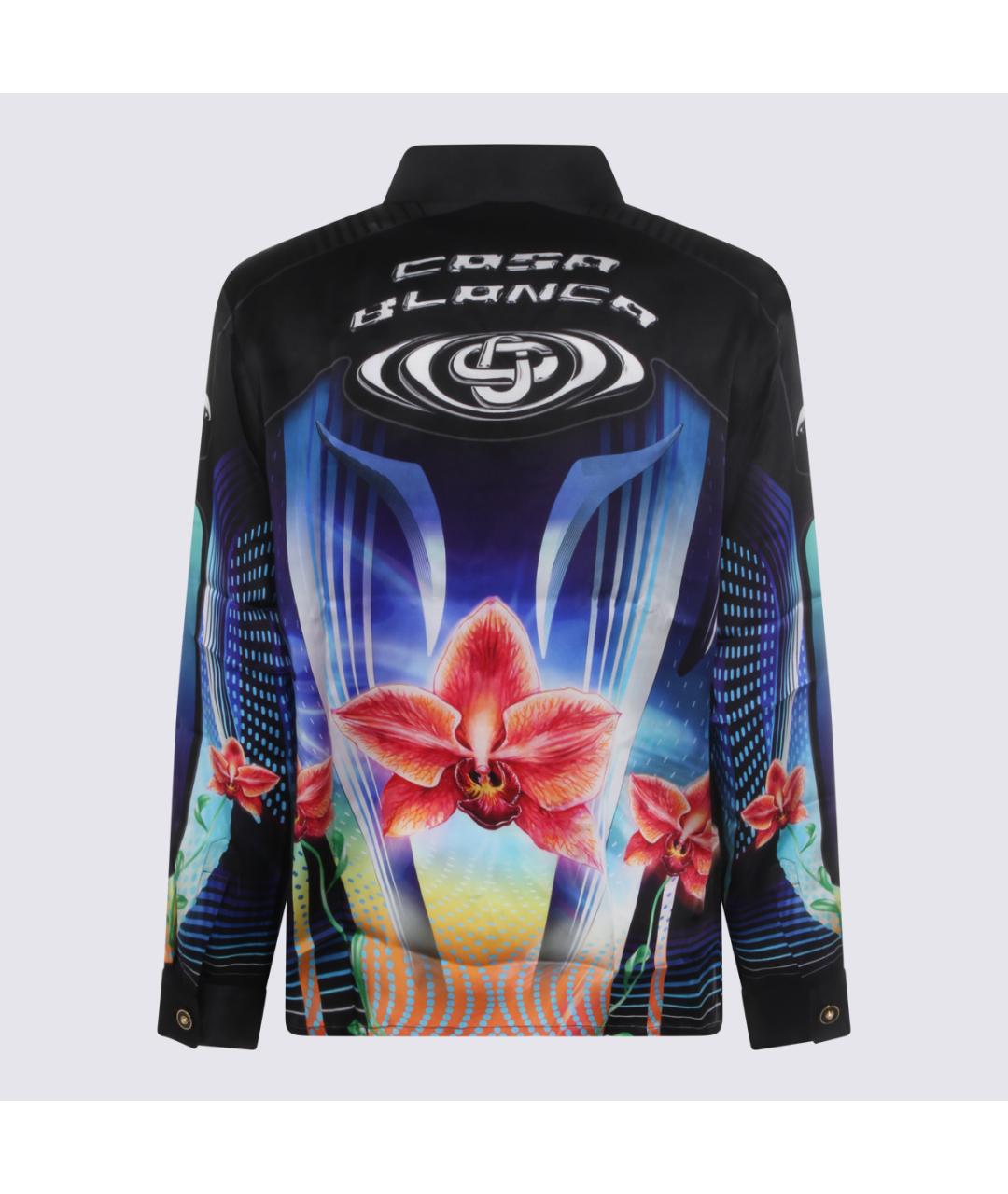 CASABLANCA Мульти шелковая кэжуал рубашка, фото 2