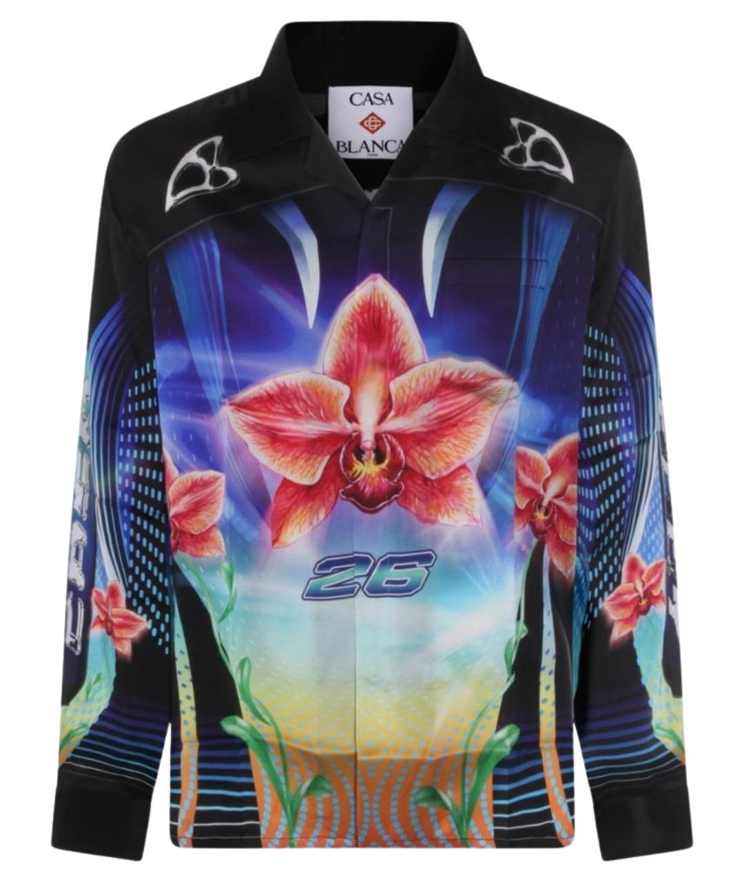 CASABLANCA Мульти шелковая кэжуал рубашка, фото 1