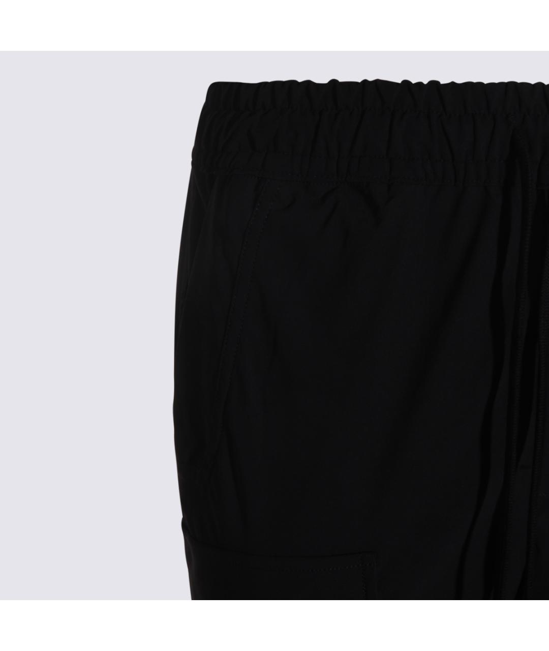 THOM KROM Черные полиамидовые повседневные брюки, фото 4