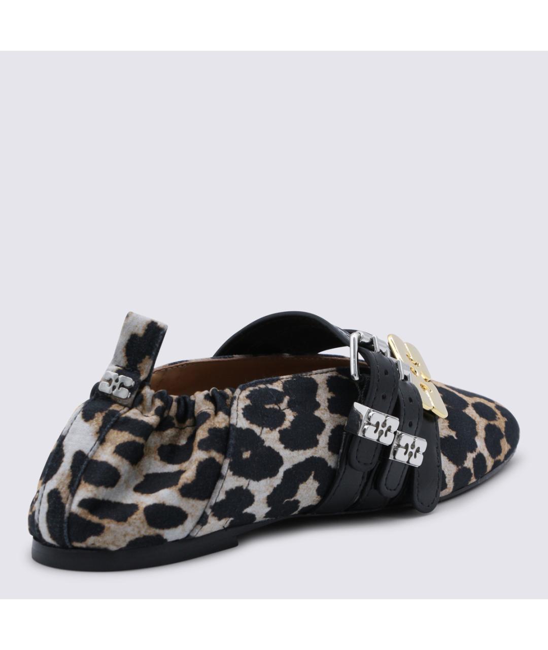 GANNI Мульти текстильные балетки, фото 3