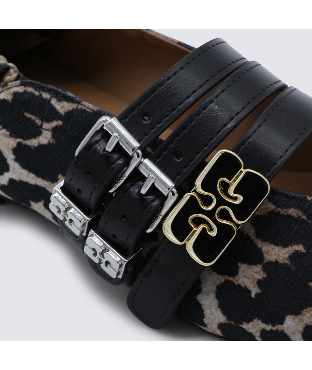 GANNI Мульти текстильные балетки, фото 4