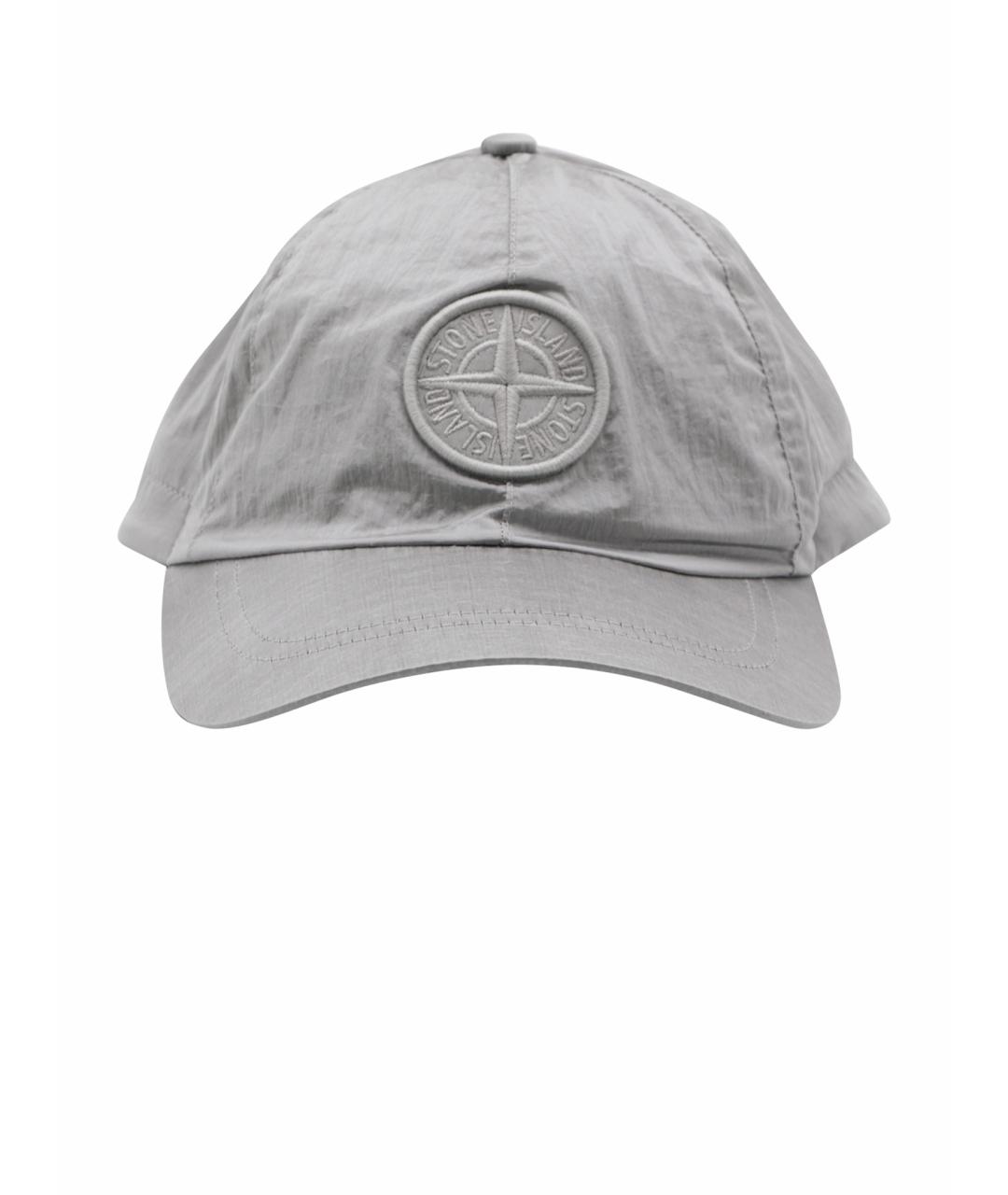 STONE ISLAND Серая кепка/бейсболка, фото 1
