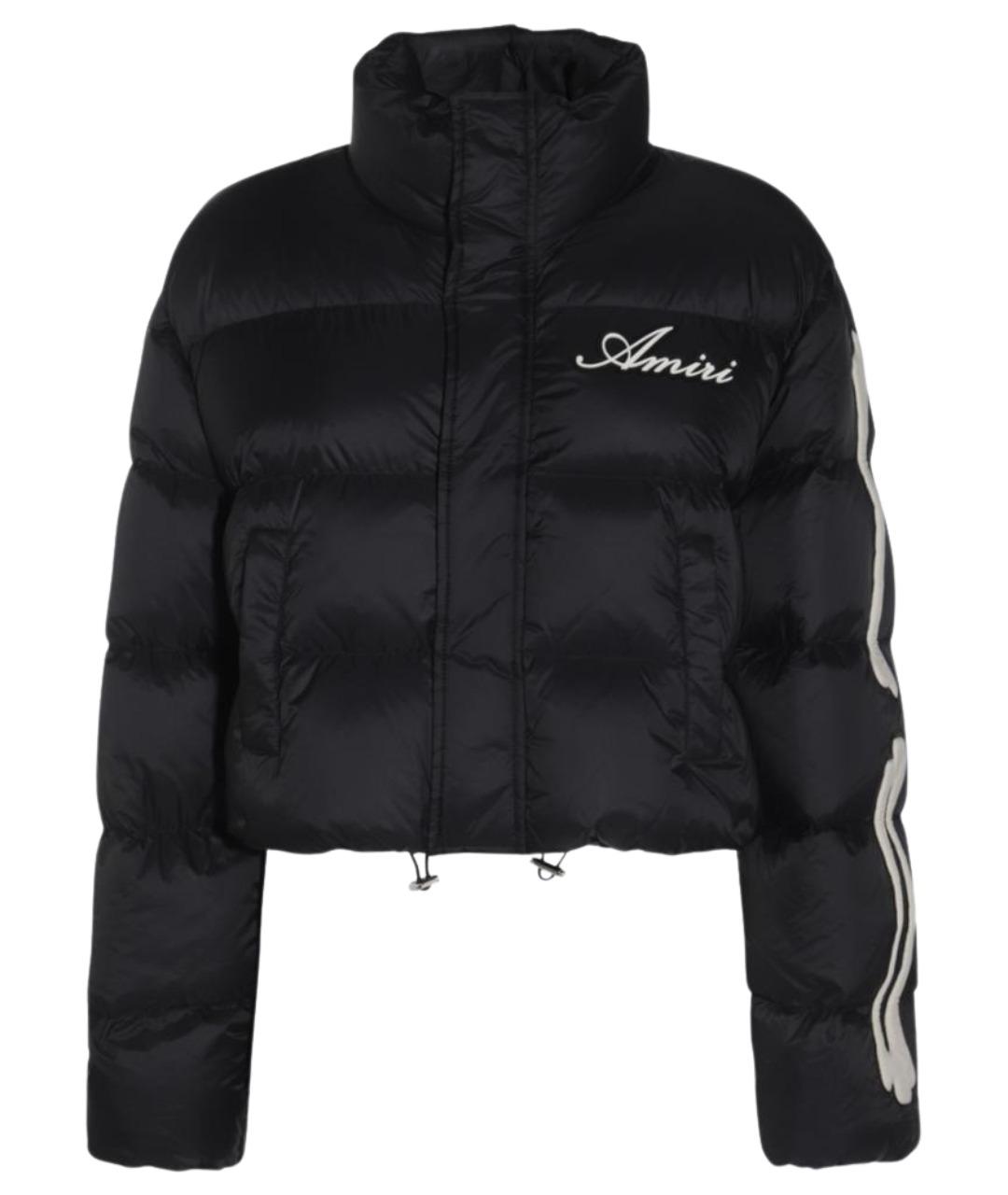 AMIRI Черный полиамидовый пуховик, фото 1