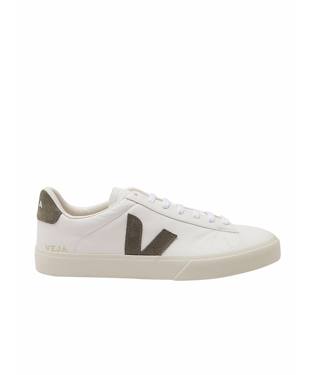 VEJA Белые кожаные низкие кроссовки / кеды, фото 1
