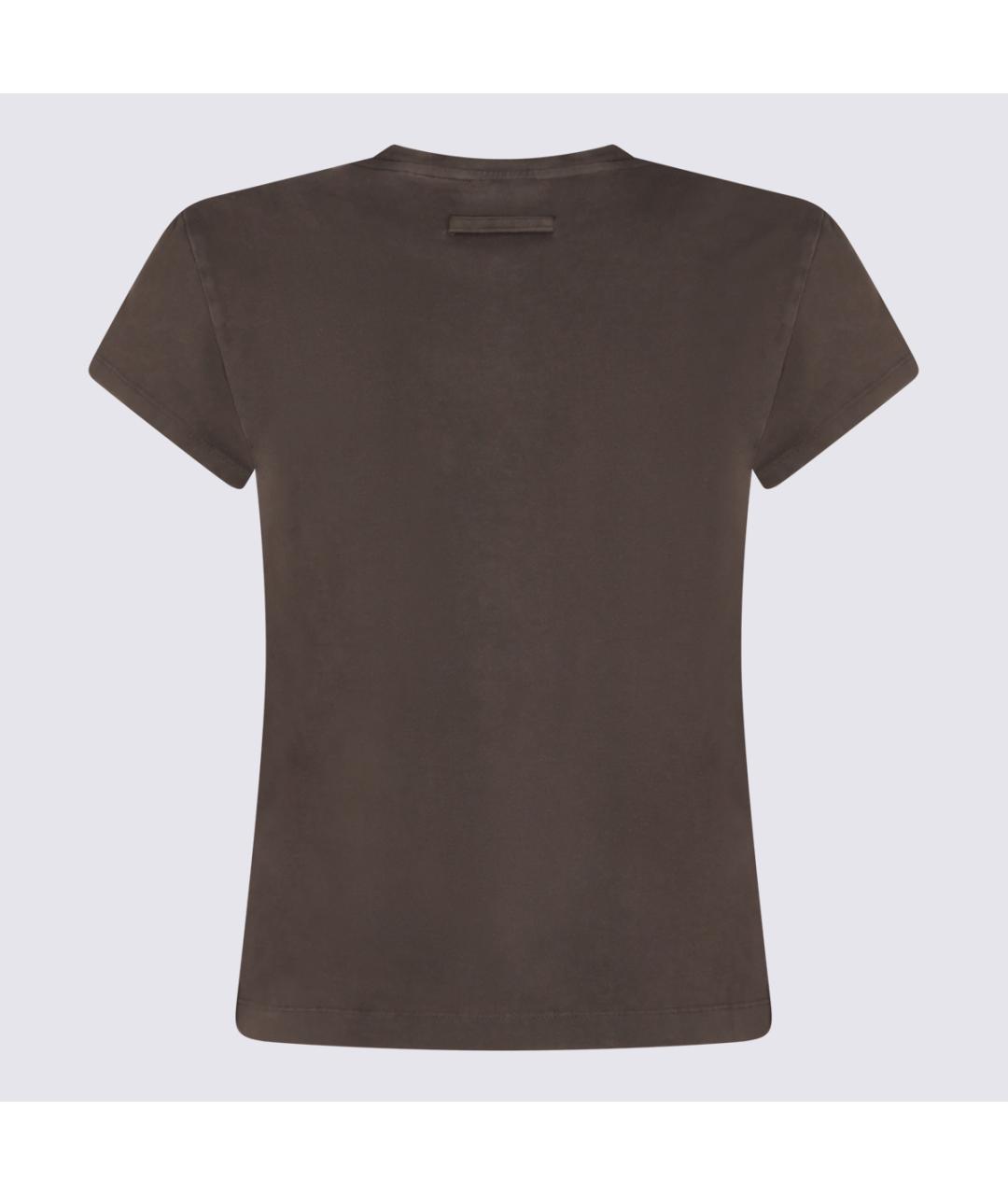 JEAN PAUL GAULTIER Серая хлопковая футболка, фото 2