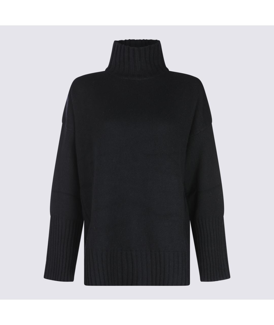 ANTONELLI FIRENZE Черный шерстяной джемпер / свитер, фото 5