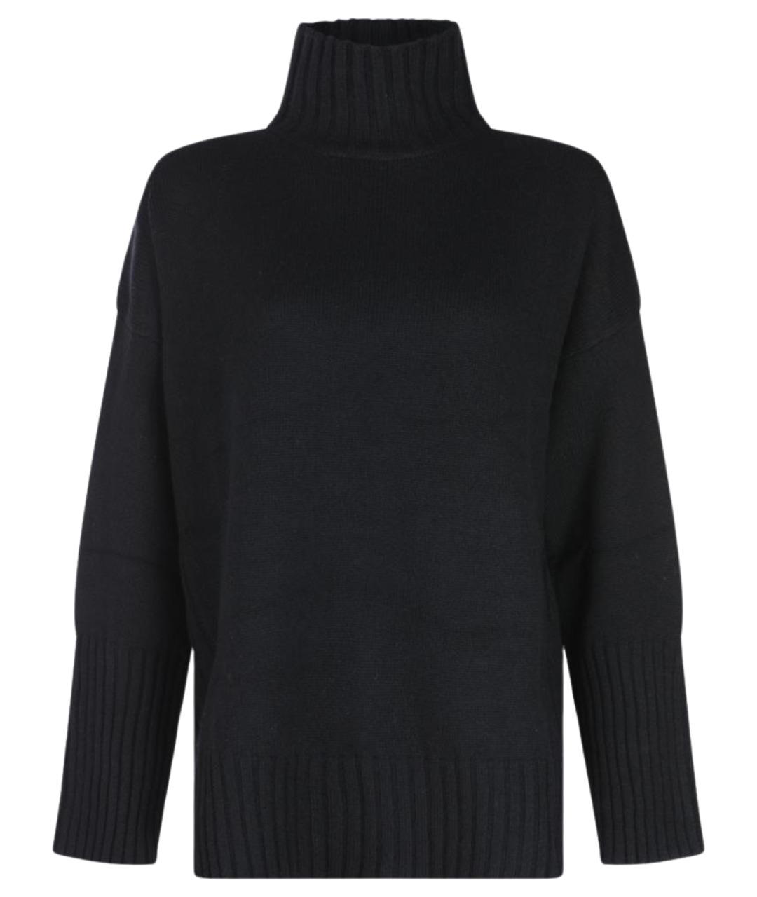 ANTONELLI FIRENZE Черный шерстяной джемпер / свитер, фото 1