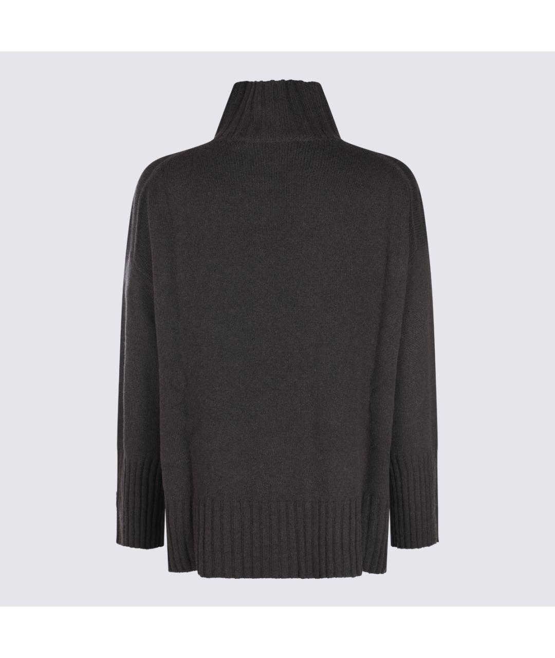 ANTONELLI FIRENZE Коричневый шерстяной джемпер / свитер, фото 2