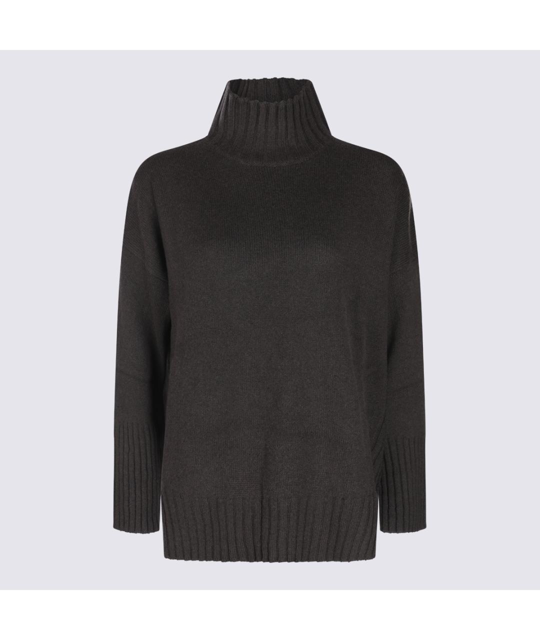 ANTONELLI FIRENZE Коричневый шерстяной джемпер / свитер, фото 5