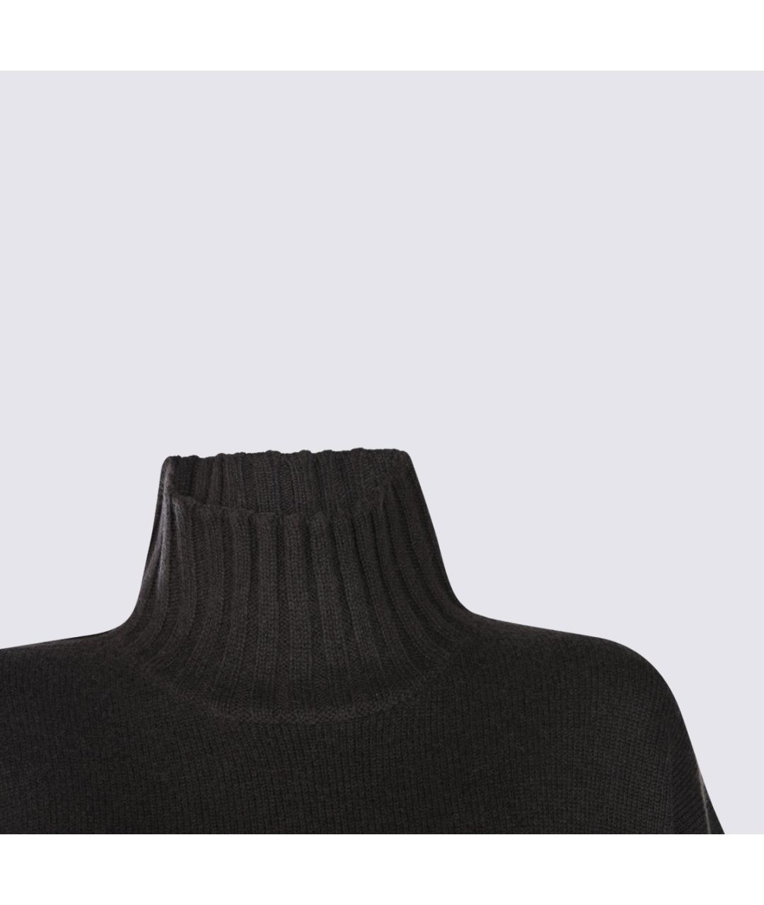 ANTONELLI FIRENZE Коричневый шерстяной джемпер / свитер, фото 3