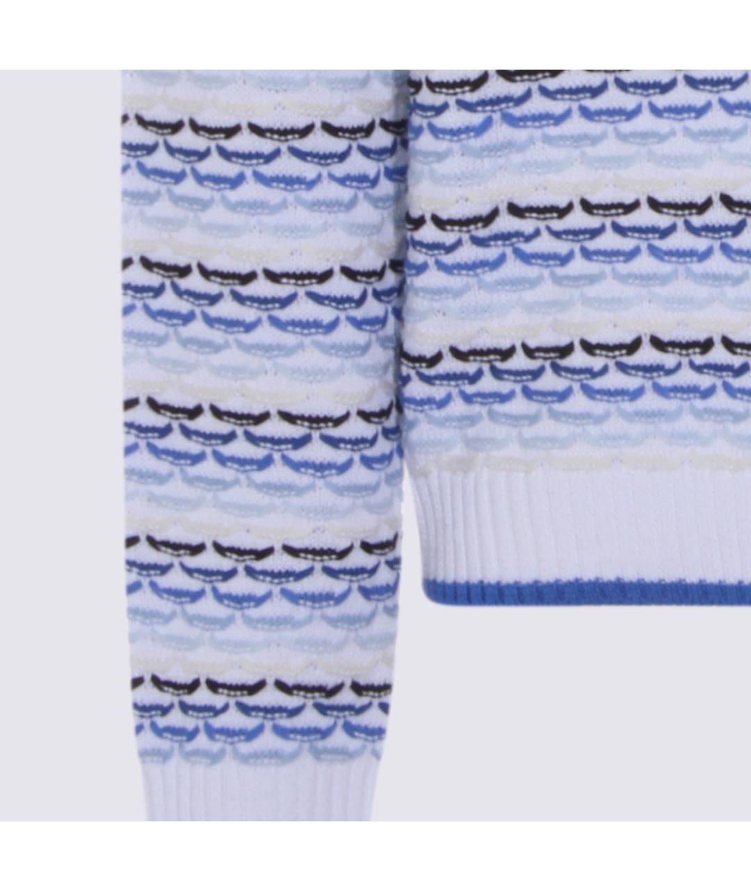 CASABLANCA Мульти хлопковое поло с длинным рукавом, фото 4