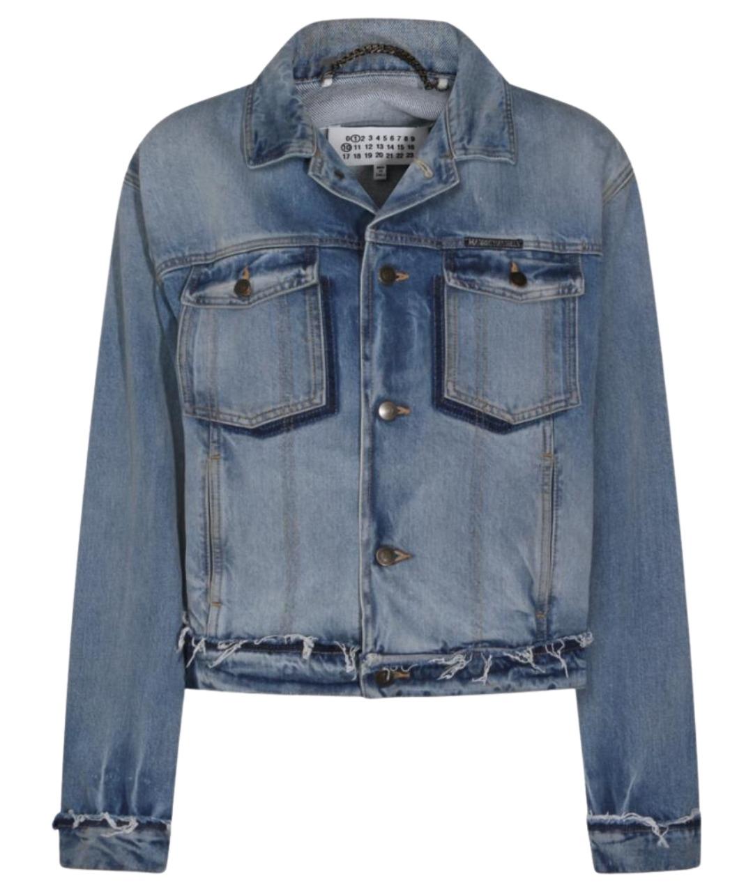 MAISON MARGIELA Синяя хлопковая куртка, фото 1