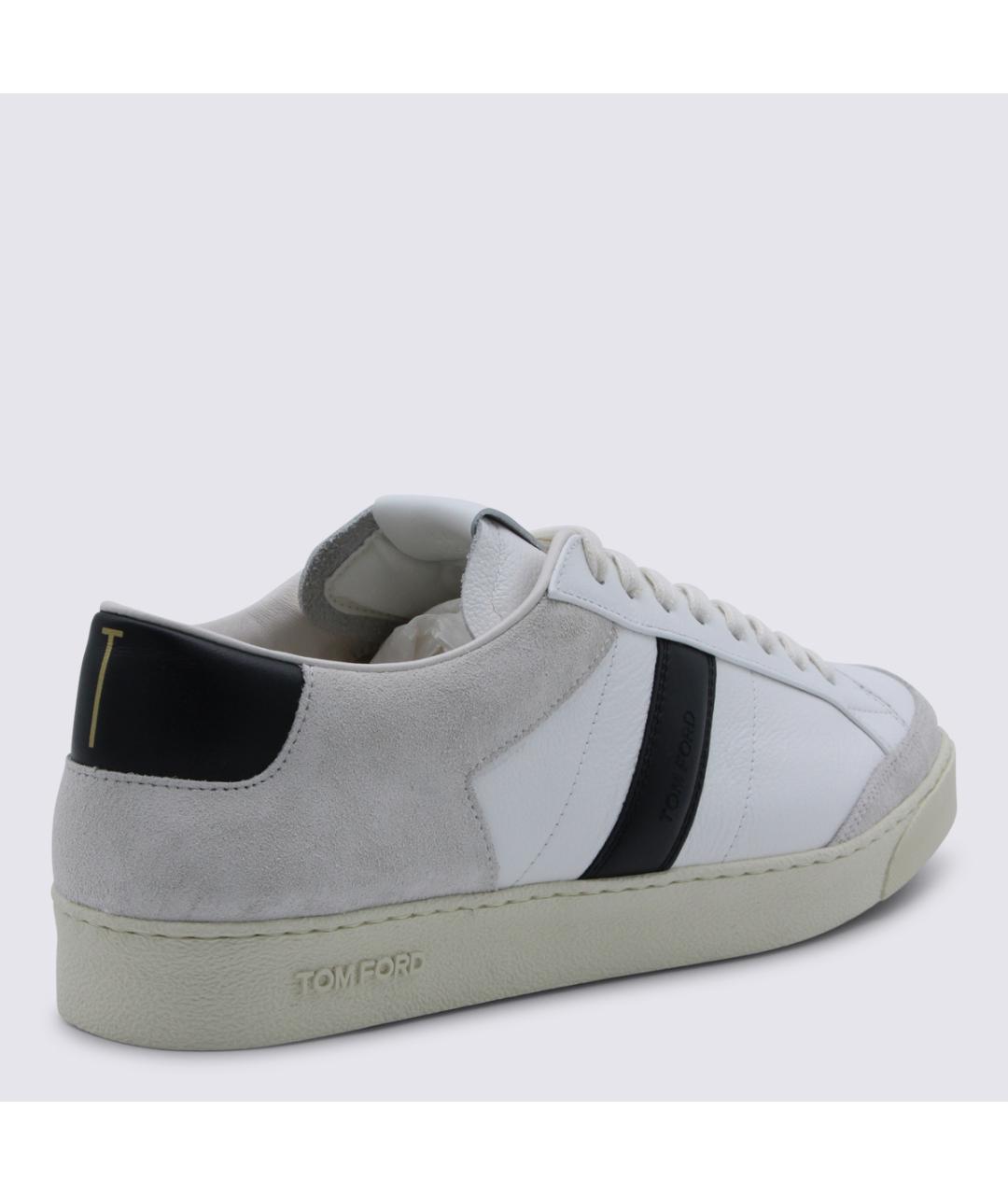 TOM FORD Мульти кожаные низкие кроссовки / кеды, фото 3