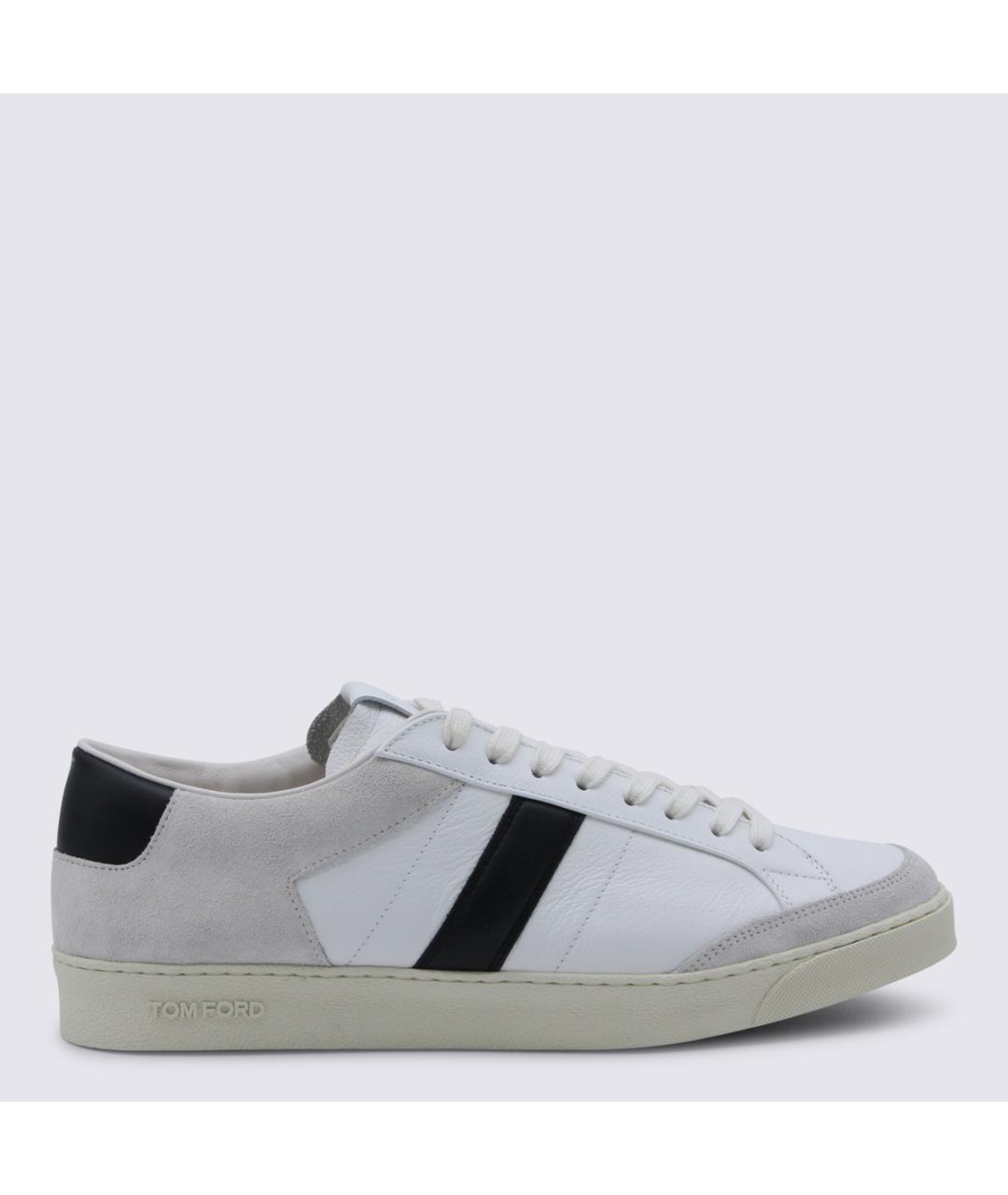 TOM FORD Мульти кожаные низкие кроссовки / кеды, фото 5