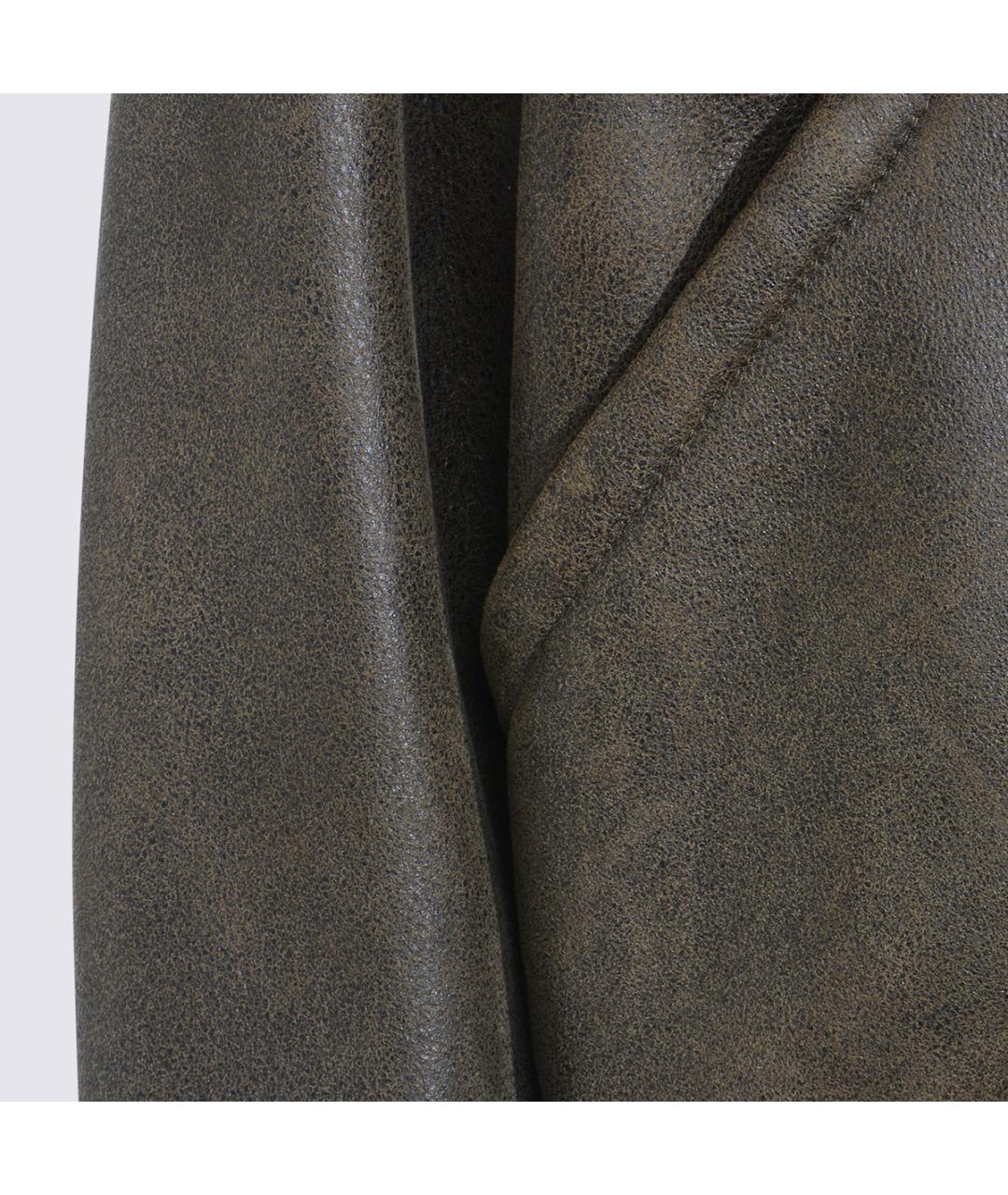 SALVATORE SANTORO Коричневая кожаная куртка, фото 3