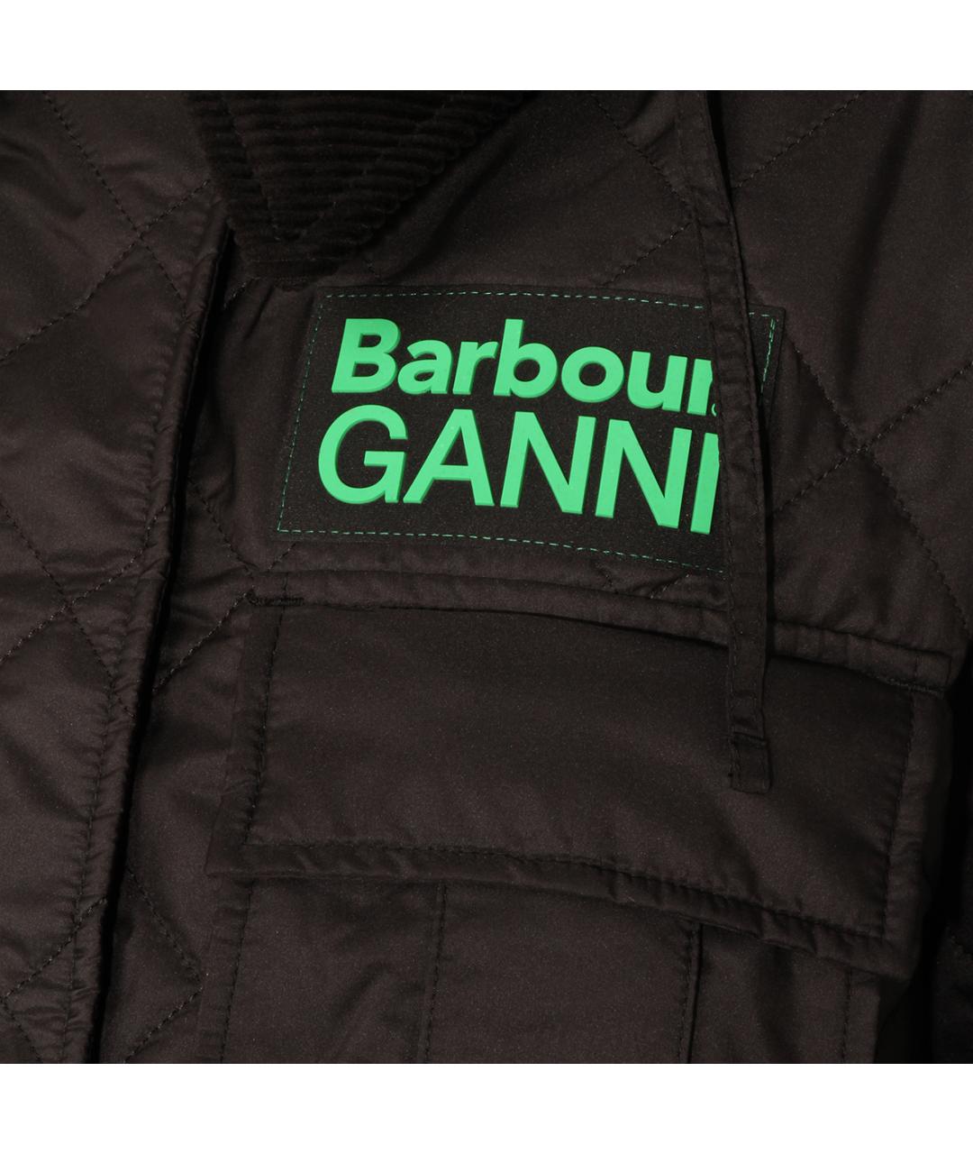 BARBOUR Черное синтетическое пальто, фото 3