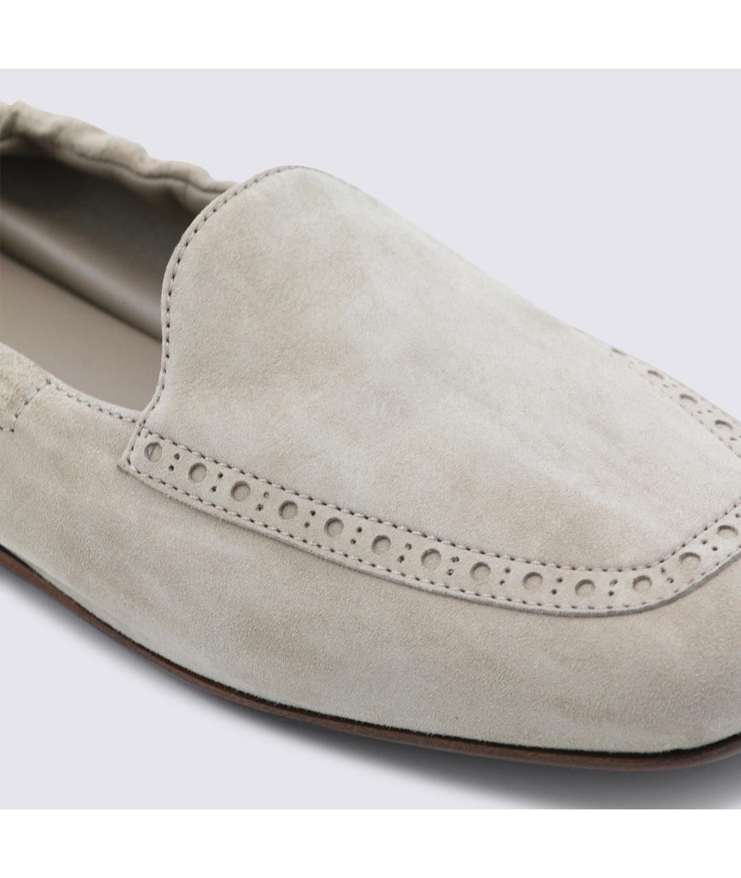 CHURCH'S Бежевые замшевые лоферы, фото 4