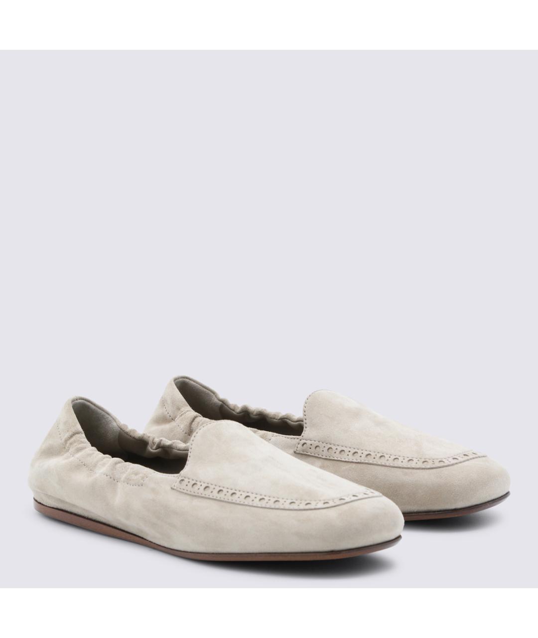 CHURCH'S Бежевые замшевые лоферы, фото 2